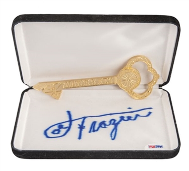 Joe Frazier Charleston, SC "Key to the City" with Autographed Original Box